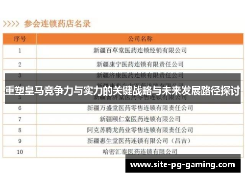 重塑皇马竞争力与实力的关键战略与未来发展路径探讨